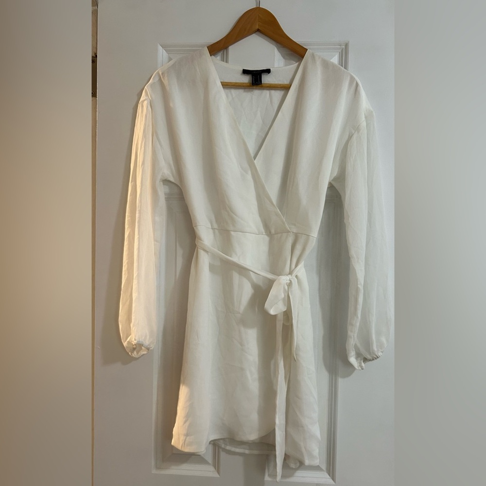 Forever 21 Cream Wrap Belt